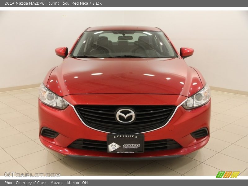 Soul Red Mica / Black 2014 Mazda MAZDA6 Touring