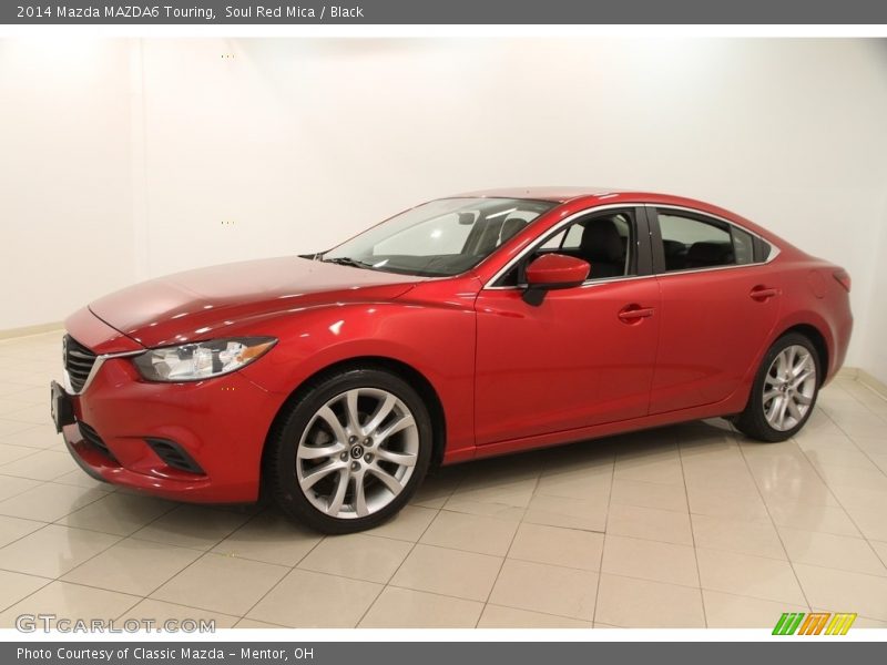 Soul Red Mica / Black 2014 Mazda MAZDA6 Touring