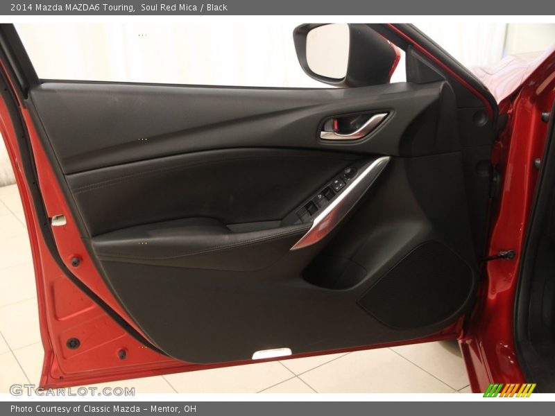 Soul Red Mica / Black 2014 Mazda MAZDA6 Touring