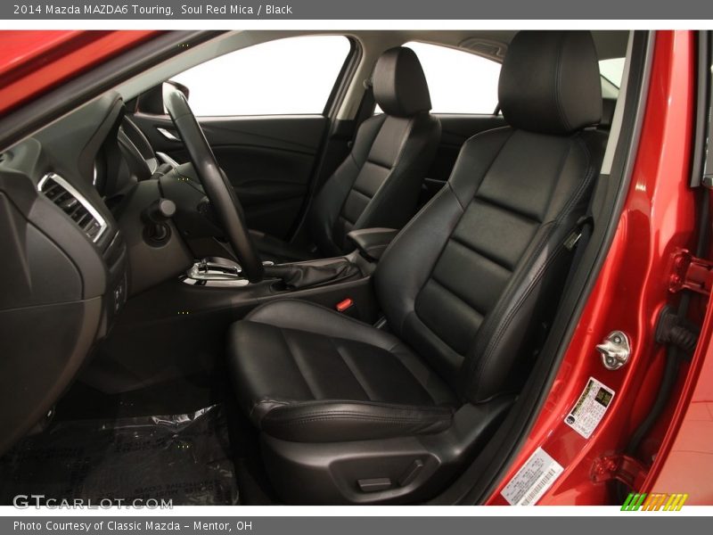 Soul Red Mica / Black 2014 Mazda MAZDA6 Touring