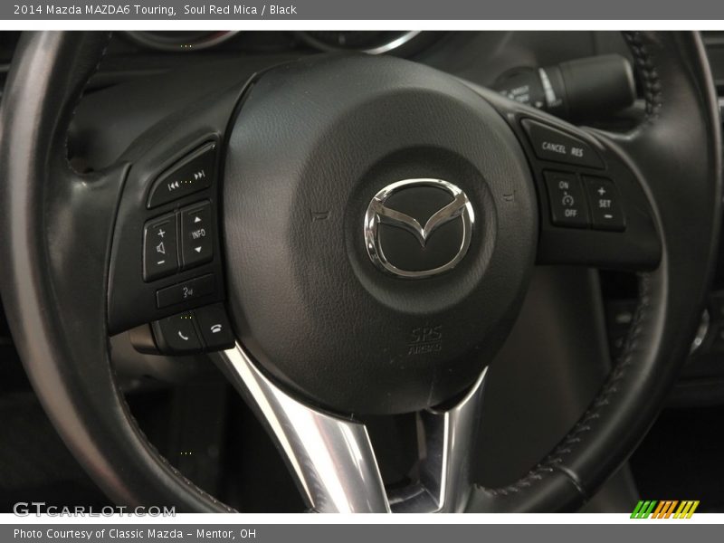 Soul Red Mica / Black 2014 Mazda MAZDA6 Touring