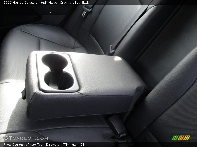 Harbor Gray Metallic / Black 2011 Hyundai Sonata Limited