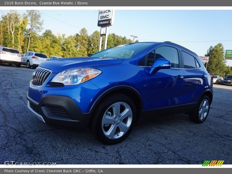 Coastal Blue Metallic / Ebony 2016 Buick Encore