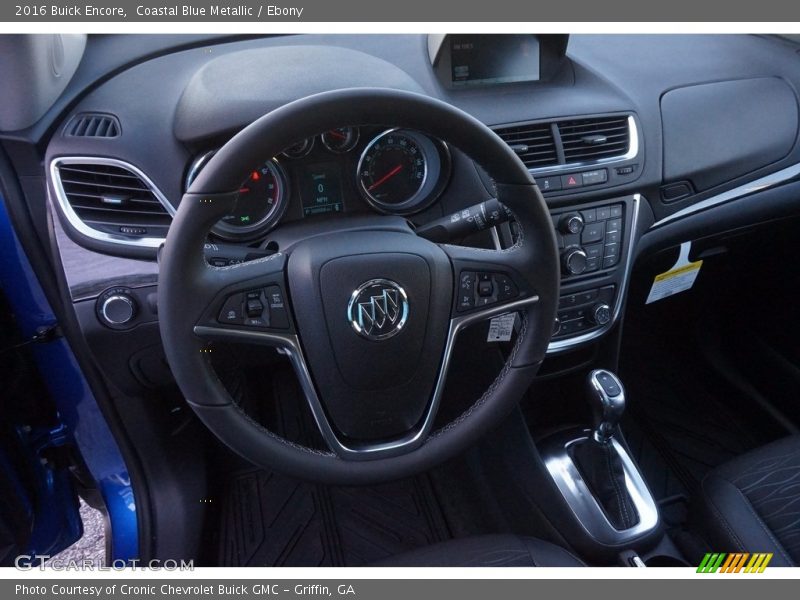 Coastal Blue Metallic / Ebony 2016 Buick Encore
