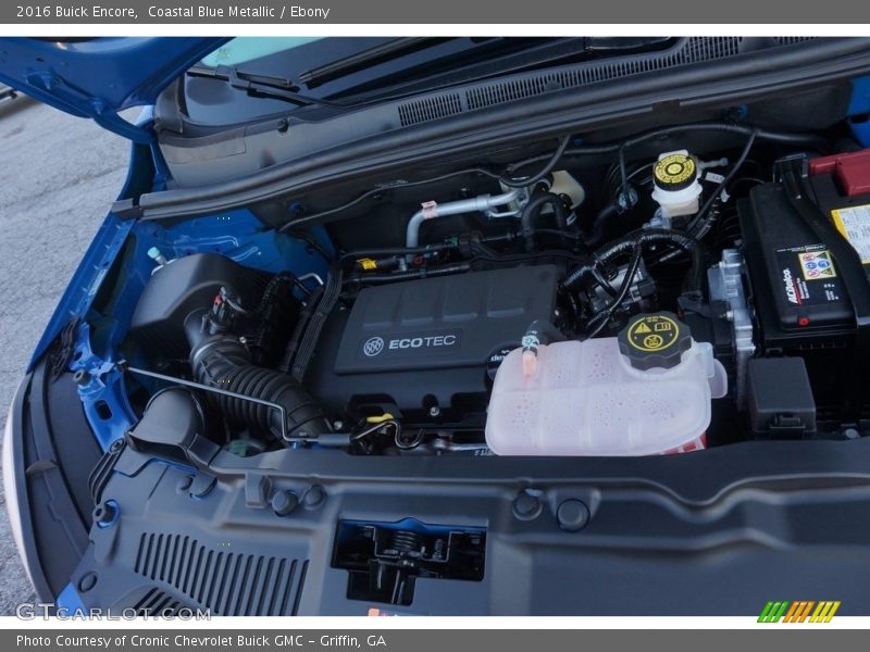 Coastal Blue Metallic / Ebony 2016 Buick Encore