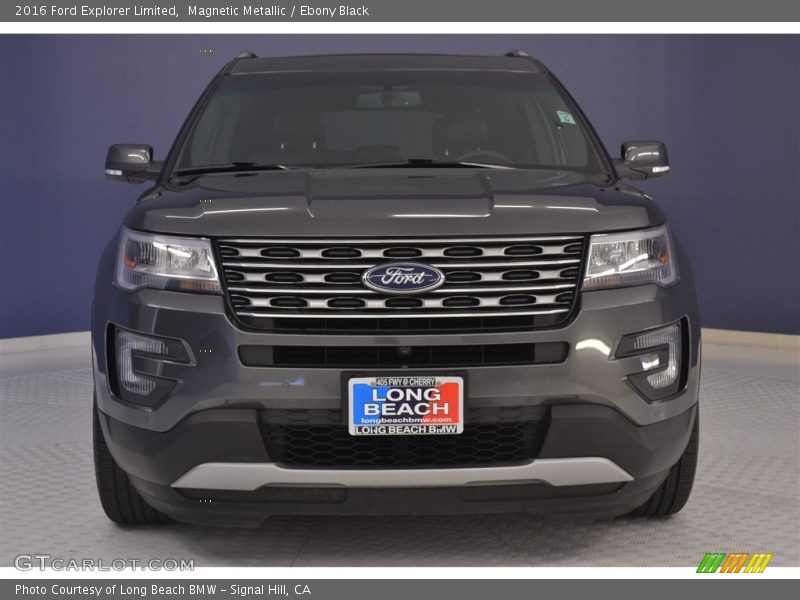 Magnetic Metallic / Ebony Black 2016 Ford Explorer Limited