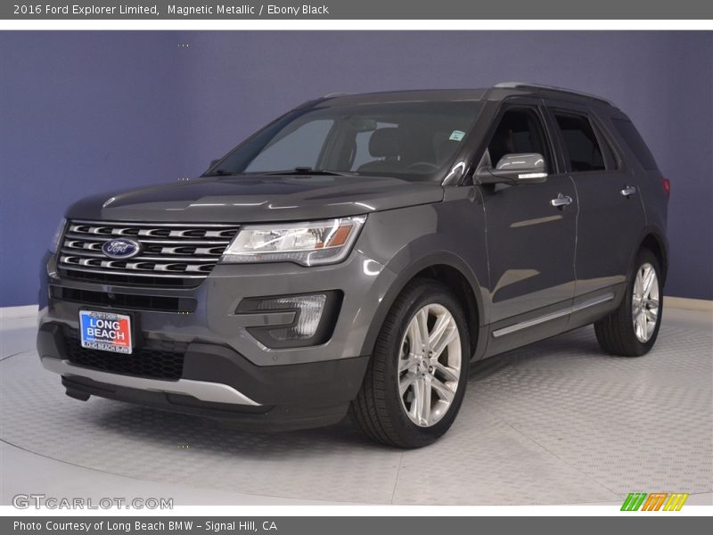 Magnetic Metallic / Ebony Black 2016 Ford Explorer Limited