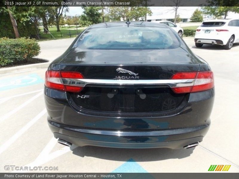 Ebony / Warm Charcoal/Warm Charcoal 2015 Jaguar XF 2.0T Premium