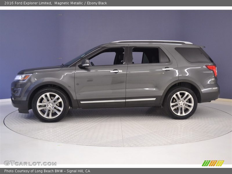Magnetic Metallic / Ebony Black 2016 Ford Explorer Limited