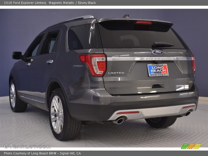 Magnetic Metallic / Ebony Black 2016 Ford Explorer Limited