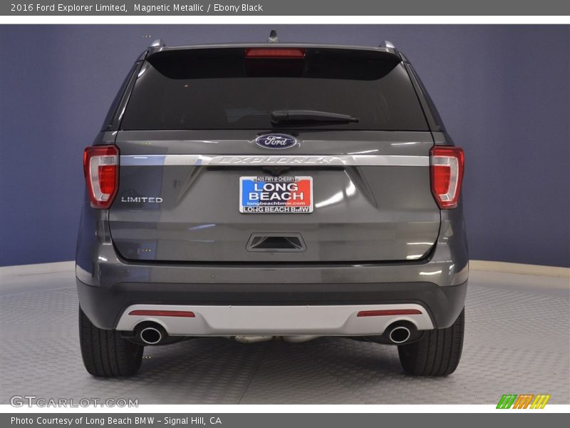 Magnetic Metallic / Ebony Black 2016 Ford Explorer Limited