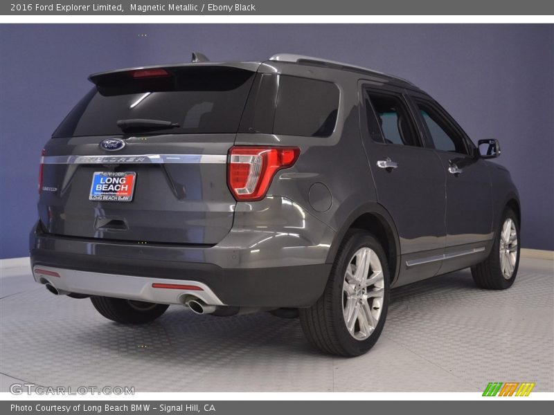 Magnetic Metallic / Ebony Black 2016 Ford Explorer Limited