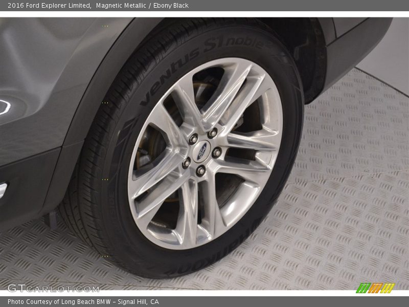 Magnetic Metallic / Ebony Black 2016 Ford Explorer Limited