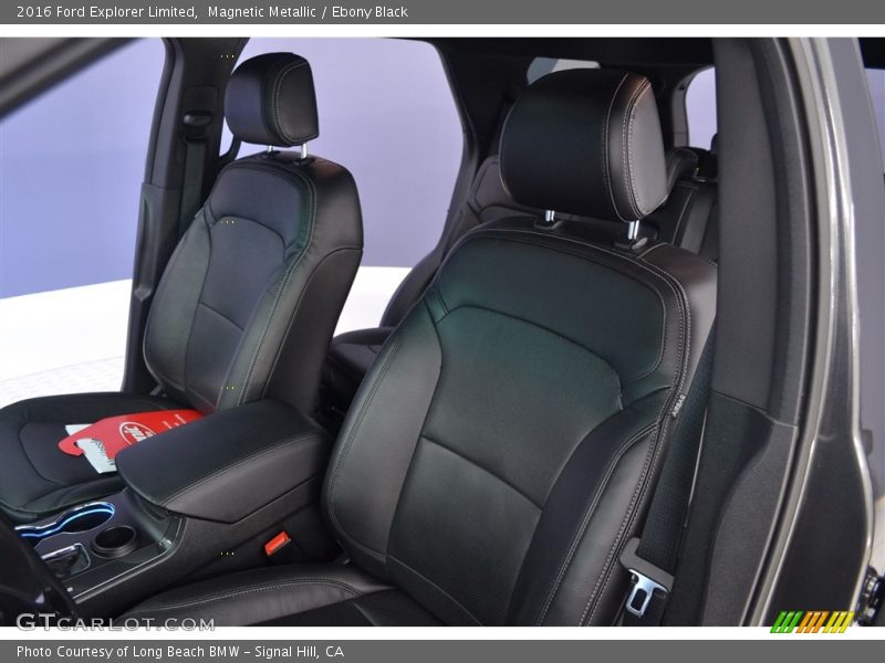 Magnetic Metallic / Ebony Black 2016 Ford Explorer Limited