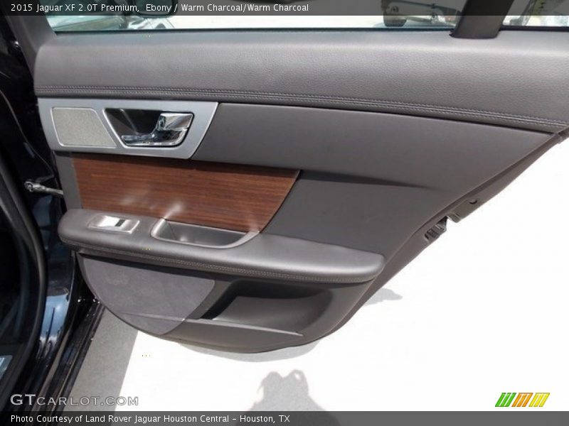 Ebony / Warm Charcoal/Warm Charcoal 2015 Jaguar XF 2.0T Premium
