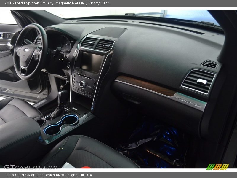 Magnetic Metallic / Ebony Black 2016 Ford Explorer Limited