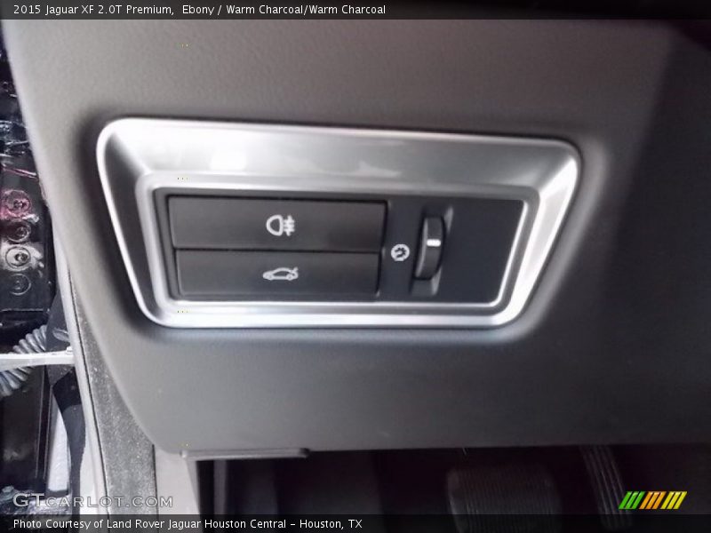 Ebony / Warm Charcoal/Warm Charcoal 2015 Jaguar XF 2.0T Premium
