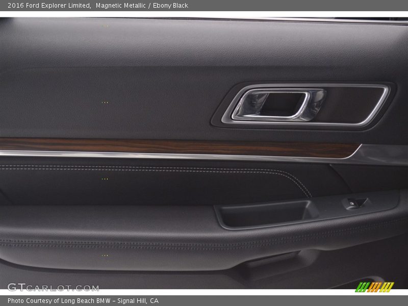 Magnetic Metallic / Ebony Black 2016 Ford Explorer Limited