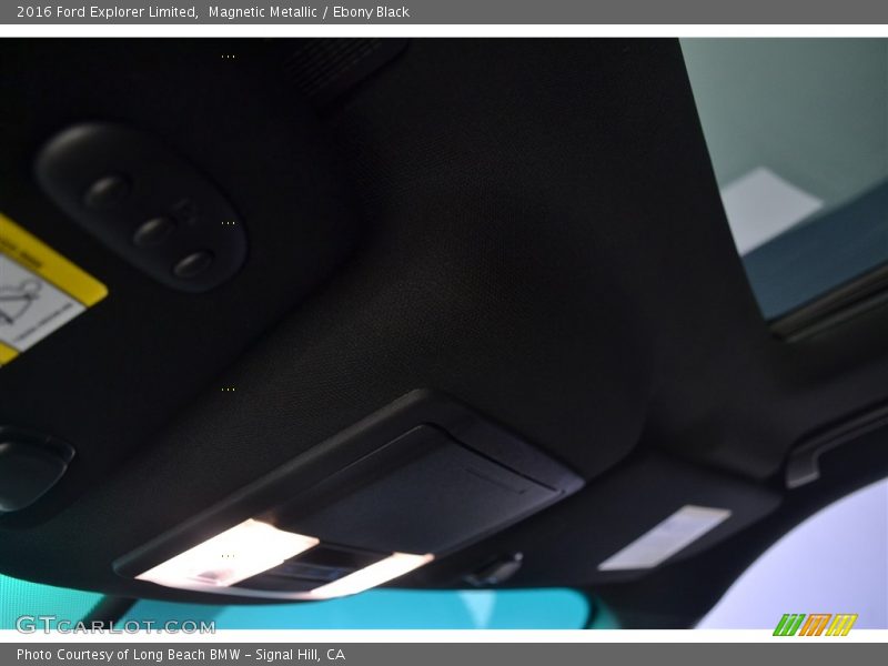 Magnetic Metallic / Ebony Black 2016 Ford Explorer Limited