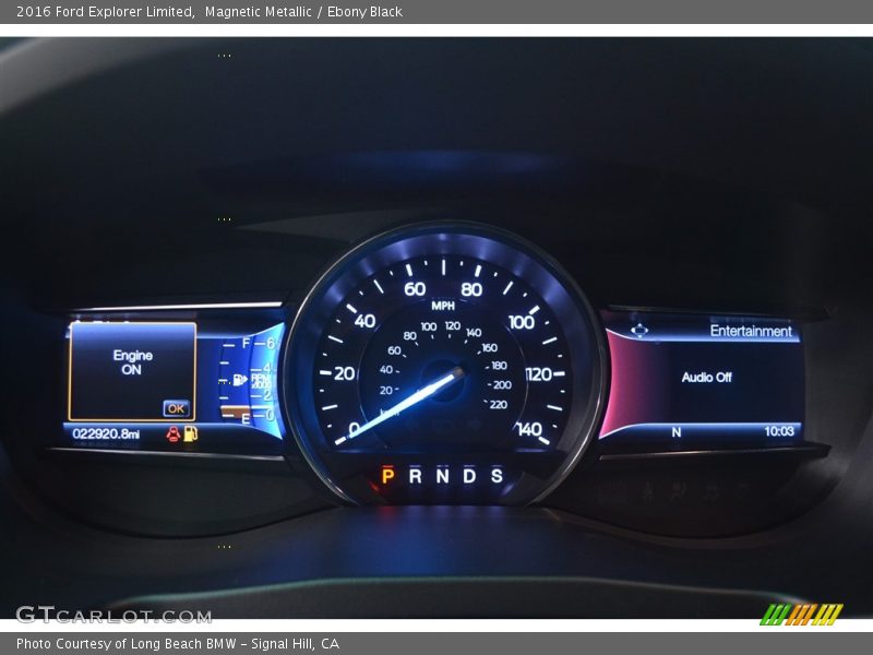 Magnetic Metallic / Ebony Black 2016 Ford Explorer Limited