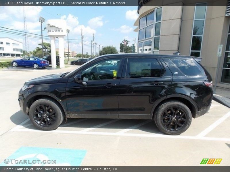 Santorini Black Metallic / Almond 2017 Land Rover Discovery Sport HSE