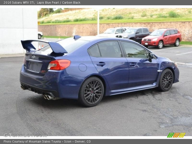  2016 WRX STI Lapis Blue Pearl