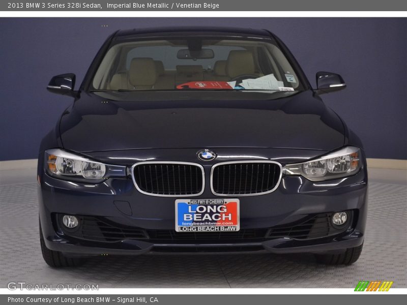 Imperial Blue Metallic / Venetian Beige 2013 BMW 3 Series 328i Sedan