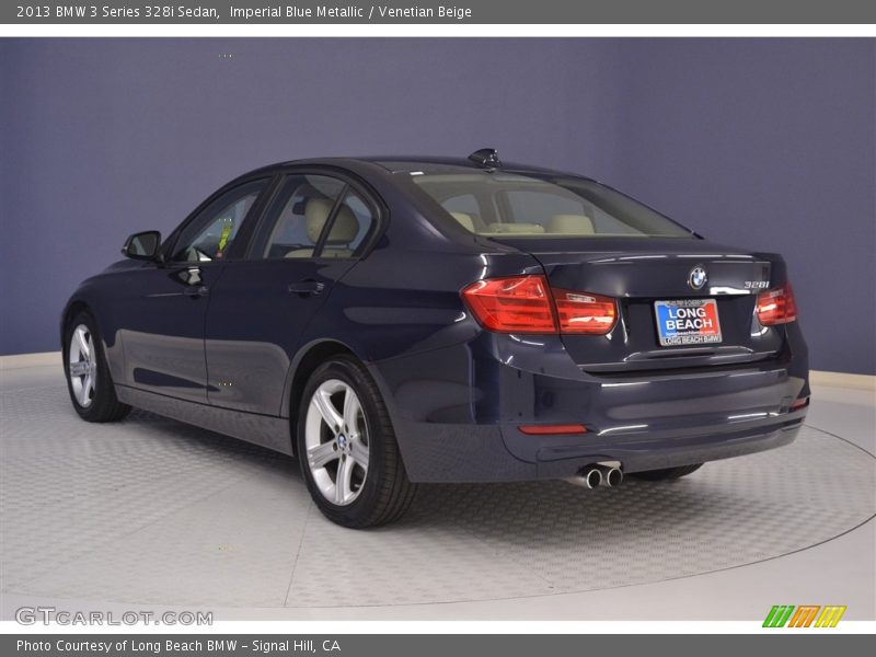 Imperial Blue Metallic / Venetian Beige 2013 BMW 3 Series 328i Sedan