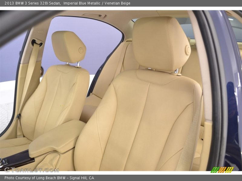 Imperial Blue Metallic / Venetian Beige 2013 BMW 3 Series 328i Sedan