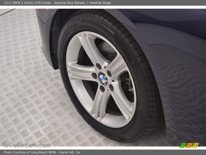 Imperial Blue Metallic / Venetian Beige 2013 BMW 3 Series 328i Sedan