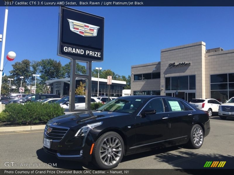 Black Raven / Light Platinum/Jet Black 2017 Cadillac CT6 3.6 Luxury AWD Sedan