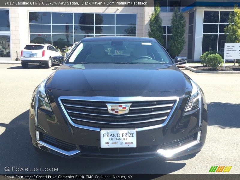 Black Raven / Light Platinum/Jet Black 2017 Cadillac CT6 3.6 Luxury AWD Sedan