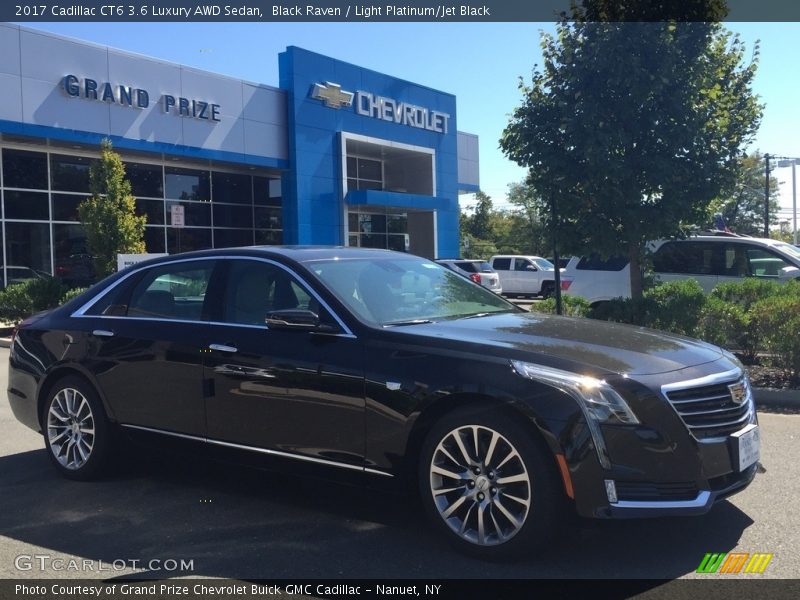 Black Raven / Light Platinum/Jet Black 2017 Cadillac CT6 3.6 Luxury AWD Sedan