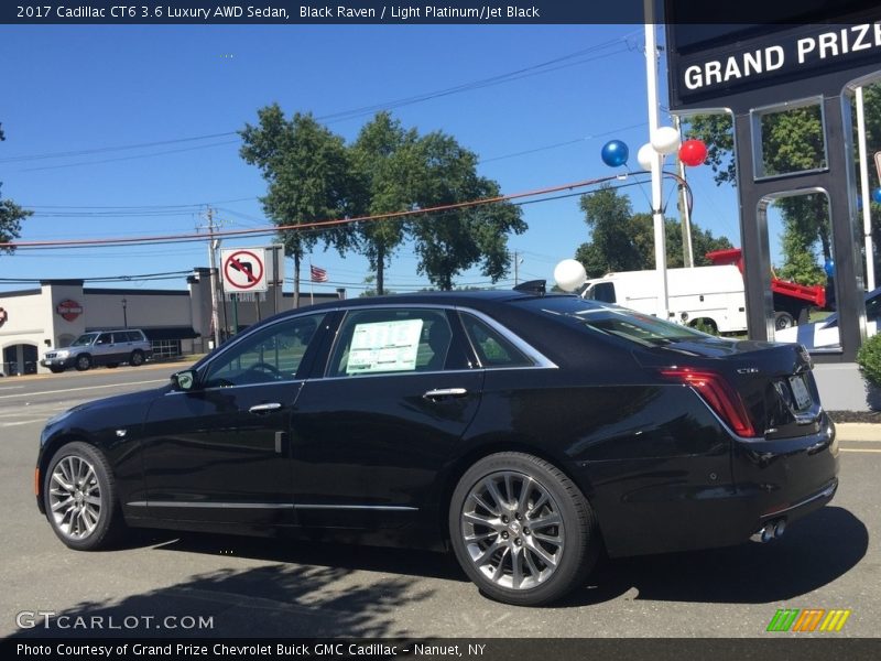 Black Raven / Light Platinum/Jet Black 2017 Cadillac CT6 3.6 Luxury AWD Sedan