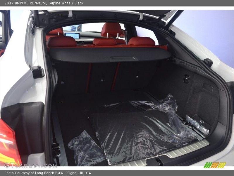 Alpine White / Black 2017 BMW X6 xDrive35i