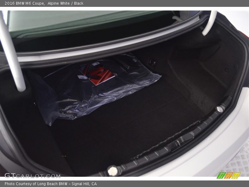  2016 M6 Coupe Trunk