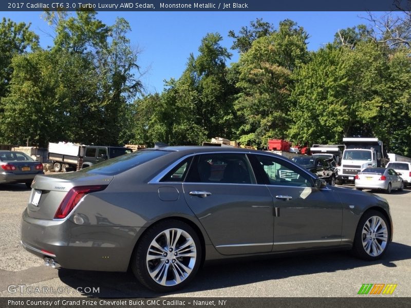 Moonstone Metallic / Jet Black 2017 Cadillac CT6 3.0 Turbo Luxury AWD Sedan