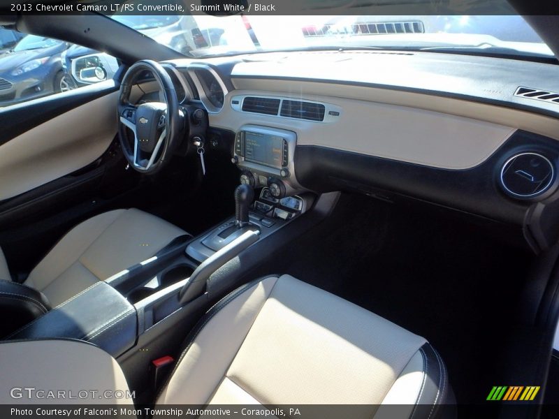 Summit White / Black 2013 Chevrolet Camaro LT/RS Convertible