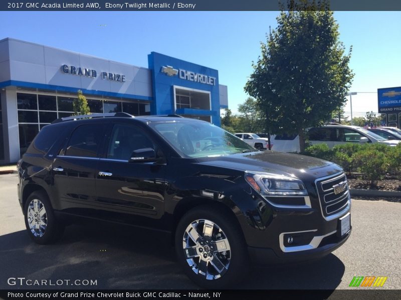 Ebony Twilight Metallic / Ebony 2017 GMC Acadia Limited AWD