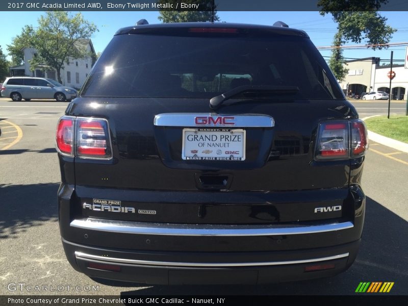 Ebony Twilight Metallic / Ebony 2017 GMC Acadia Limited AWD
