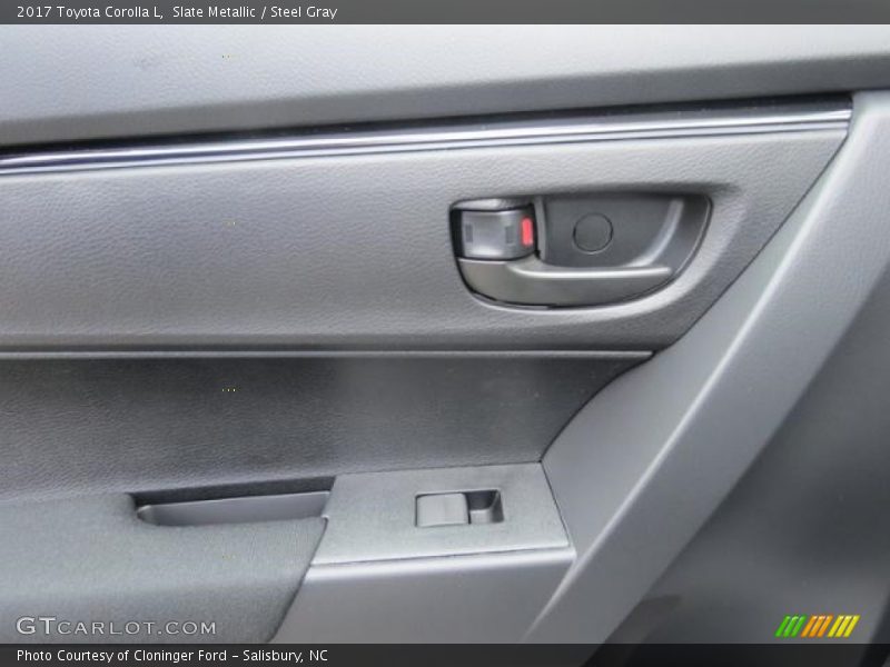 Slate Metallic / Steel Gray 2017 Toyota Corolla L