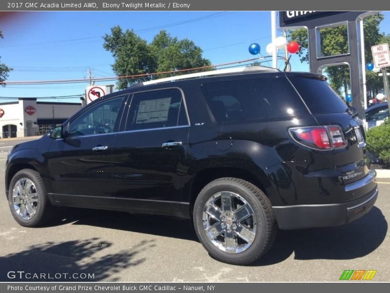 Ebony Twilight Metallic / Ebony 2017 GMC Acadia Limited AWD