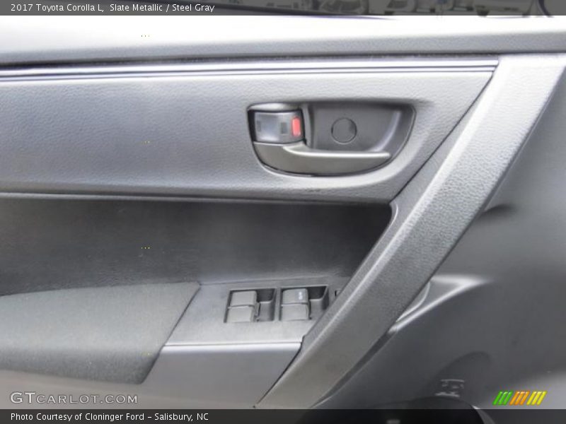 Slate Metallic / Steel Gray 2017 Toyota Corolla L
