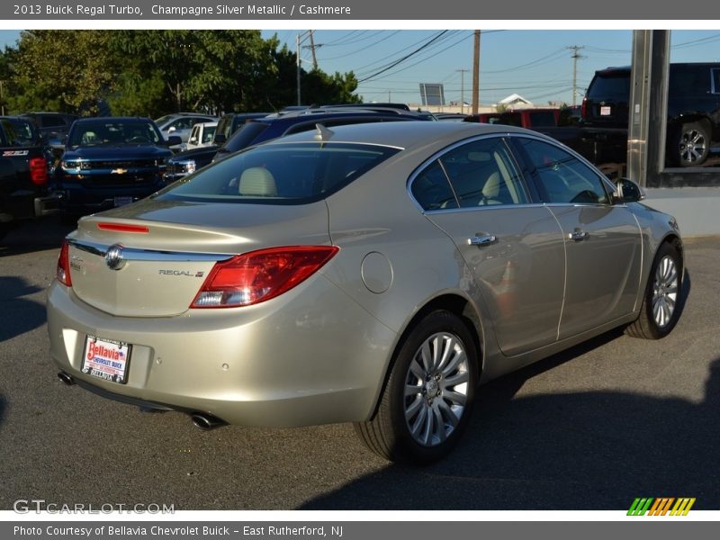 Champagne Silver Metallic / Cashmere 2013 Buick Regal Turbo