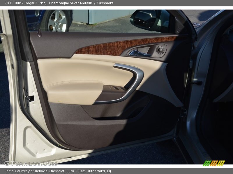 Champagne Silver Metallic / Cashmere 2013 Buick Regal Turbo