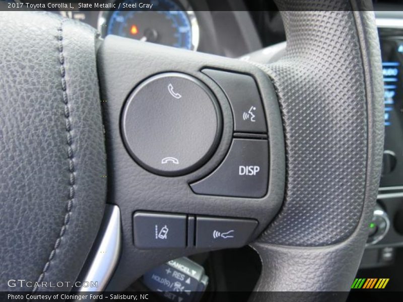 Slate Metallic / Steel Gray 2017 Toyota Corolla L