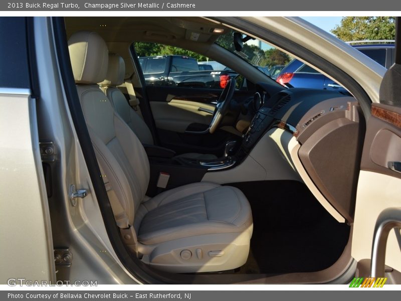 Champagne Silver Metallic / Cashmere 2013 Buick Regal Turbo