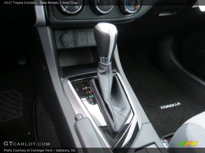 Slate Metallic / Steel Gray 2017 Toyota Corolla L
