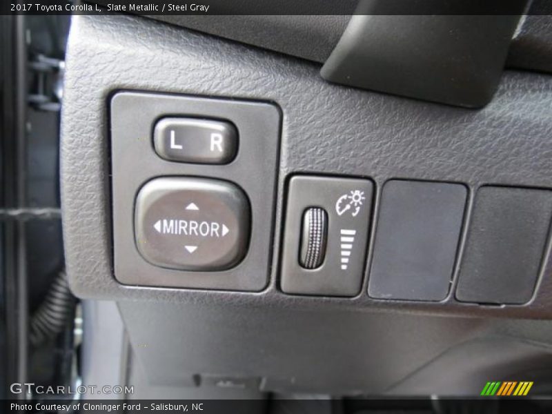 Slate Metallic / Steel Gray 2017 Toyota Corolla L
