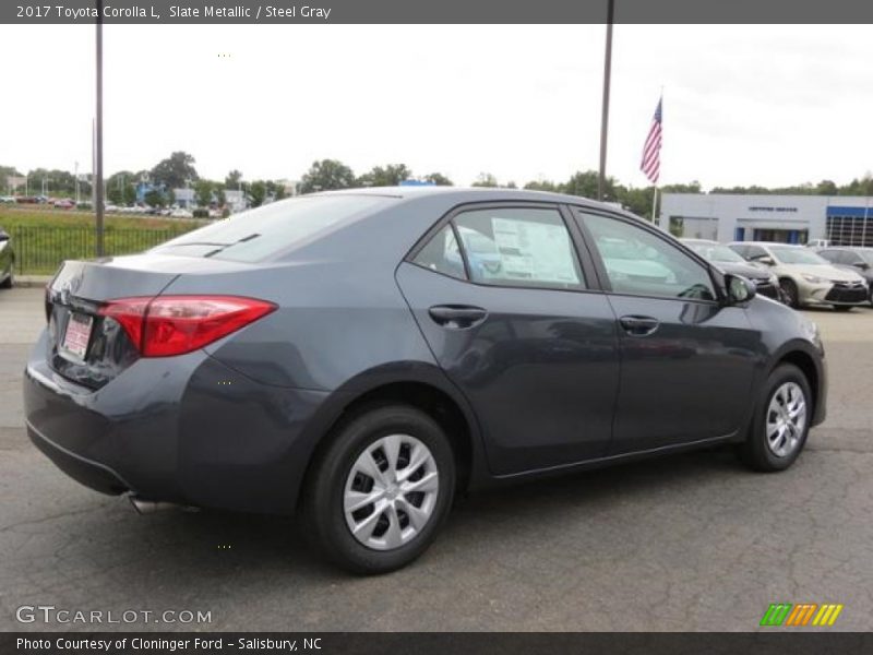 Slate Metallic / Steel Gray 2017 Toyota Corolla L